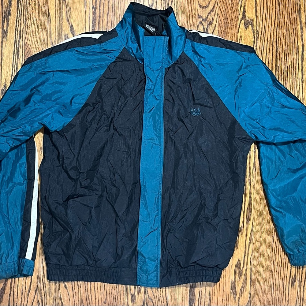 Vintage Team USA Olympic windbreaker Jacket Medium